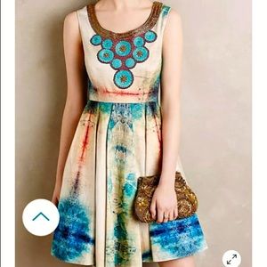 Anthropologie beaded dress
